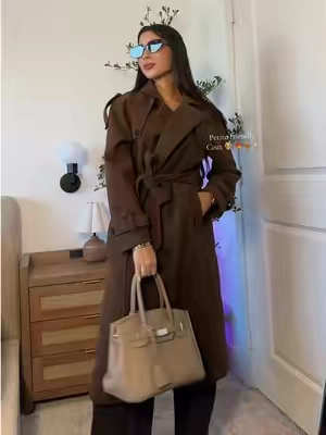The perfecg chocolate brown cozy coat for fall 🍂🍁✨#wintercoat #fallcoat #coat #coats #fallfashion 