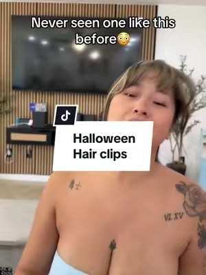 #halloween #spookyseason #hairclips #halloweenhairclip #tiktokshopcreatorpicks 