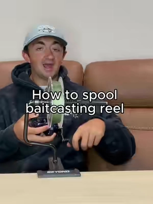 Easiest Way to Spool Bait Casting Reel 