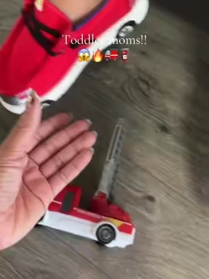 How cute are these 😍🚒 #toddlermom #toddlerboymom #heydude #heydudekids #firetruck 