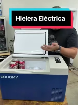 Con está hielera eléctrica tus bebidas siempre estarán frías!!! EUHOMY 12 Volt Refrigerator, 23&31QT Compressor Electric Cooler APP Control, Car Fridge -4℉~68℉, Portable Refrigerator 12/24V DC 100-240V AC, Portable Freezer for Camping, Travel, Boat#tiktokshopcreatorpicks #carrefrigerator #carfridge #electriccooler #freezer 