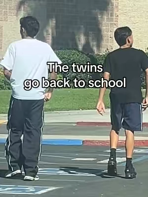 The twins go back to school #mensfashion #mensfashiontips #fyp #foryoupage 