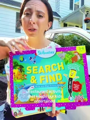 Grab this next time you go out to eat with toddlers #tiktokshopbacktoschool #restaurantactivity #kidsactivity #searchandfind 