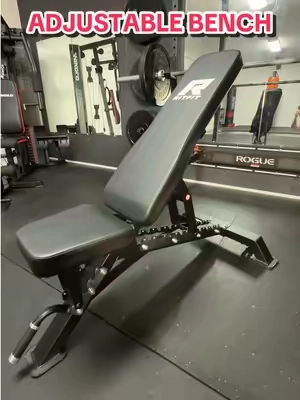 Check out this adjustable bench from @RitFit this this is amazing! #bench #weightbench #benchpress #workout 