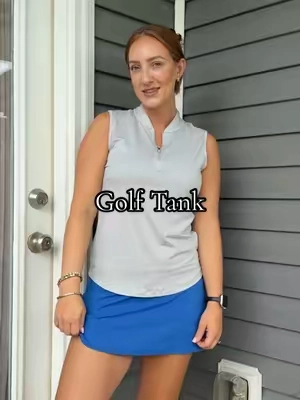Stay cool in the summer whether you’re golfing or at an outside playdate but look so put together doing it. Wearing my true size small@MAELREG GOLF #golf #golftiktok #golffashion #SummerFashion #affordablefashion 