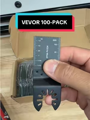 100-pack of VEVOR oscillator blades #construction #construccion #woodworking #tools #vevorsuperbrandday 