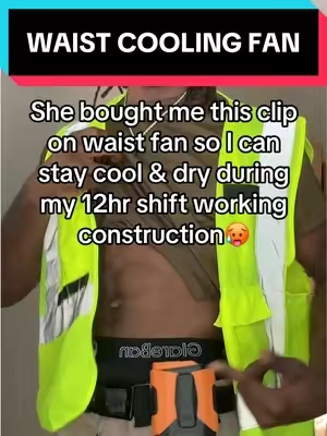 #portablefan #cliponfan #waistfan #hotsummer #tiktokshopstockup 
