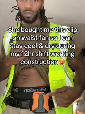 #portablefan #cliponfan #waistfan #hotsummer #tiktokshopstockup 