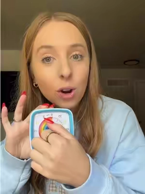Potty training hack🚽 Toddlers don’t have a concept of time, you need to help them! 