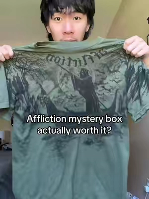 Affliction released a mystery box? #affliction #afflictionshirts #afflictionclothing 