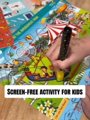 Probably one of my favorite screen-free activities for my kids is this search and find from @Skillmatics! #screenfreeplay #kidsactivities #toysforkids #momhack 