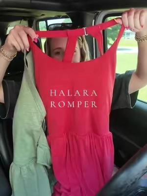 FINALLY CUTE COLORS!! @Halara  #halara #halararomper #paddedromper 