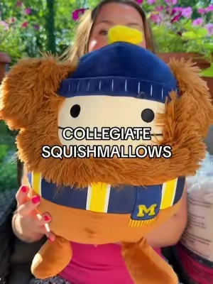 okay but run these new collegiate Squishmallows are gonna go crazy 😍 #squishmallows #CollegeFootball #college