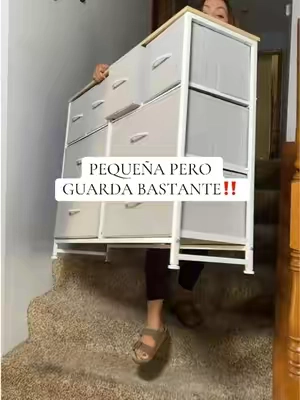 Cajonera para guardar ropa. #dresser #cajonera #bedroomfurniture #tiktokshopsummersale #tiktokshopblackfridaysale 