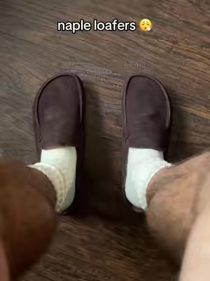 I suggest sizing down a full size with these suede loafers #loafers 