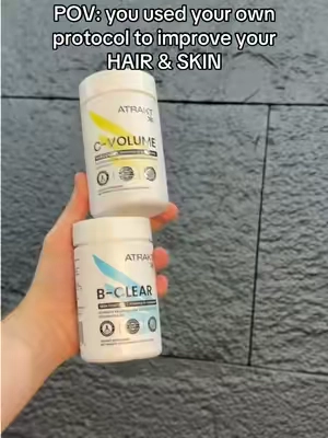 1 MONTH with C-VOLUME & B-CLEAR for full results 🤝📈 #ATRAKT 