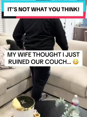 She thought I was spraying something that would ruin the couch… then she smelled it. 😮‍💨🔥 Luxury scent, wrinkle release, and fabric refresh all in one. #L#LaundrySauceT#TikTokShopSummerSaleT#TikTokshopbacktoschoolH#HomeFindsCleanTok @Laundry Sauce 