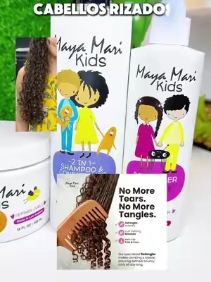 Teio capilar para niños con cabello rizo @MAYAMARIKIDS #curlyhair 