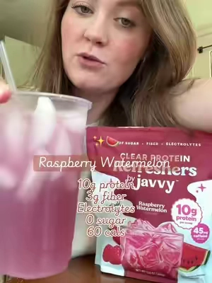Yalll this one is crazy!! #javvy #javvyrefresher #clearprotein #hydration #electrolytes 