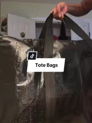 durable, spacious and reusable #totebag #collegedorm #packing 
