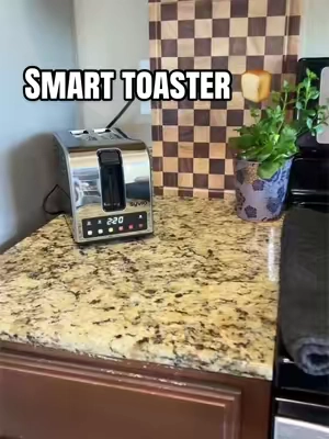 🍞🧇🥯 tostadora inteligente #toaster #touchscreentoaster #digitaltoaster #tostadora #tostadoradepan 