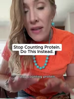 Stop counting protein. Do this instead. Instead of tracking every bite, build your day around meals that already have the protein figured out. That's exactly why I created this cookbook bundle. Less math.  More consistency. Grab the bundle in TikTok Shop! #highprotein #mealprep #protein #cookbook #healthyrecipes