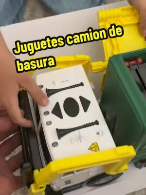 Camión de la basura de juguete para tus chamacos #juguete #camion #hijos 