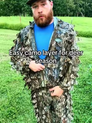 Lightweight, easy to throw over your hunting clothes, and they’ve got several camo patterns to choose from. #leafsuit #deerhunting #bowhunting #huntinggear #camo