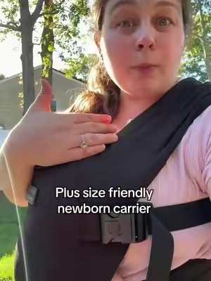 Such a good carrier for a plus size mom ! #tushbabycarrier #plussizemom 