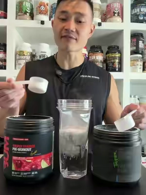 Thuper Pump & Thuper Thavage Preworkout Combo @getrawnutrition #rawnutrition #thavagepreworkout 