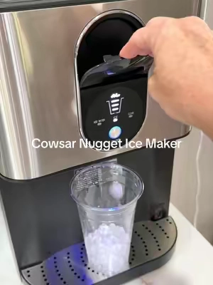 Cowsar upgraded the nugget ice maker and got rid of the noise!! @Cowsar Appliance #nuggetice #nuggeticemaker #icemaker #icemachine #countertopicemaker 