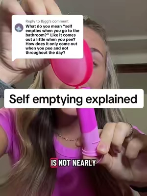 Replying to @Bjgg explaining self emptying🫶🏼 #menstralcycle #menstrualdisc #nontoxicliving 