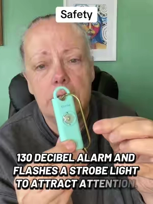 A product I want all my loved ones to have but not use. #birdie #alarm #loud #protection 