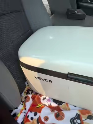 VEVOR  12 V and 120 V freezer cooler that can run from -4° to 68° large capacity ##TikTokShopSummerSale##summerwins##cooler##freezer##ice@@VEVOR Store