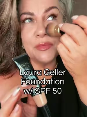 #nofoundationmakeup #nomakeupmakeup #over50foundation @Laura Geller Beauty #lauragellerbeauty 
