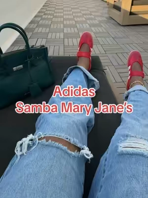 Idk, I’m kind of obsessed and over the moon❤️ #maryjaneshoes  #adidassamba #redshoes #sneakertok #casualshoes 
