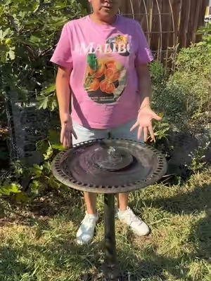 Fuente para pajaritos #garden #Home #jardin #pajaros #backtoschool 
