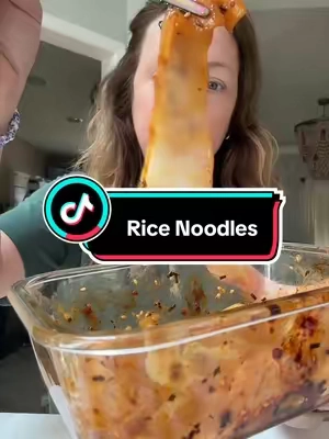 I like spice but I don’t like to burn my taste buds off which is why I’m obsessed with rice noodles bc they’re a little sweet with the peanut sauce and have the PERFECT amount of heat!! #noodles #ricenoodles #asiannoodles #mukbang #steamedricenoodles 