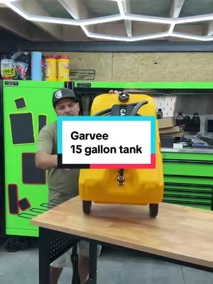 Easy for those small refills. #garvee #sliptank #gascan #farm 