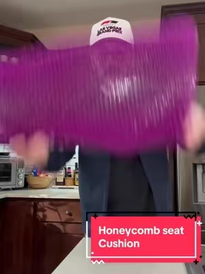 Save your tushy 🫪  #seatcushion #backpain #painrelief #honeycombseatcushion #gelseatcushion 