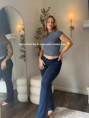 top: small • bottoms: medium • true to size • 5’5 • 160 lbs #yogapants #TikTokshopbacktoschool #comfyoutfit #tiktokshopcreatorpicks #backtoschool @Florence By Mills Fashion 