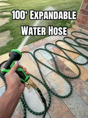 100 Foot Expandable Water Hose #waterhose #gardenhose 