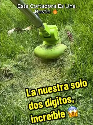 😱 ¿Cientos en Amazon? ¡Aquí Solo 2 Dígitos! Cortadora Inalámbrica con 2 Baterías y Sin Interrupciones#lawns#mowing#tools#lawnmower#summervibes
