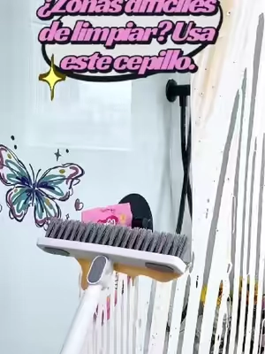 Imprescindible para tu baño en 2026. Varilla regulable y cerdas rígidas para cualquier superficie. 50% descuento y envío gratuito mientras queden unidades. #TrucosDeLimpieza #LimpiezaDeBaño #ArticulosParaElHogar #HerramientasDeLimpieza #OfertaLimitada