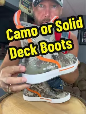 @Bassdash-US camo or solid deck boots. Neoprene and rubber for a great Waterproof boot to fish, hunt, atv ride or any outdoor activity. Wear these casually! #SummerSale #tiktokshopbacktoschool #tiktokshopcreatorpicks #flashsale #bassdash 
