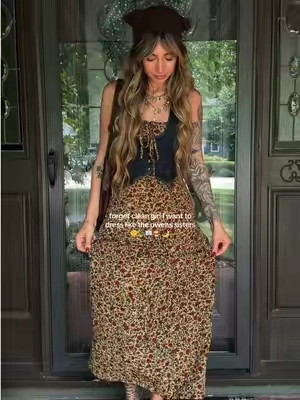 The CUTEST staple you need In your closet ✨  #OOTD#styleinspo#witchy#boho#fairycore 