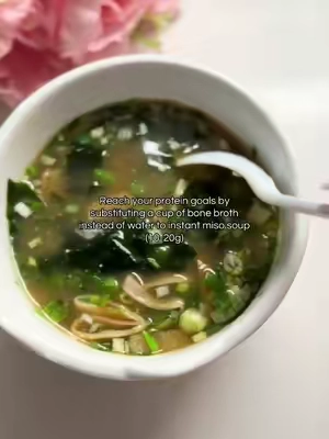 I could sip on this all day! Grab a bag it’s so cheap.  #misosoup #tiktokshopsummersale #tiktokshopcreatorpicks #souptok 