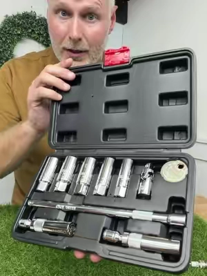 Magnetic Spark Plug Socket Set #TikTokShopCreatorPicks #TikTokShopSummerSale #MechanicTools #AutomotiveTools #ToolSet @casomantools 