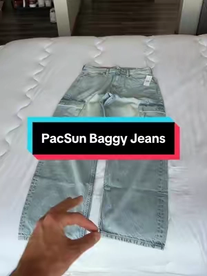 I’m 6’1 170 wearing size 32x32🙌 #pacsun #jeans #baggyjeans #tiktokshopmademebuyit #baggyfit 