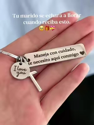 Que Dios aleje todo mal de tu camino, que tengas paz y amor eterno conmigo.❤️🙏#crosskeychain #godisincontrol #christianitytiktok #trending #fyp d